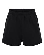 BELLA + CANVAS Women's Cutoff Shorts - Black