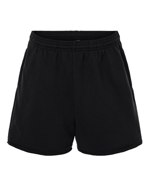 BELLA + CANVAS Women's Cutoff Shorts - Black