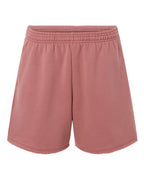 BELLA + CANVAS Women's Cutoff Shorts - Mauve