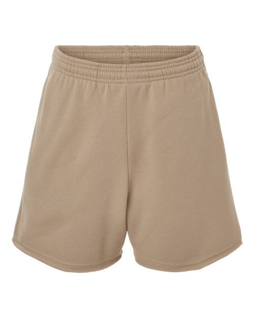 BELLA + CANVAS Women's Cutoff Shorts - Tan