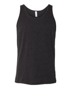 BELLA + CANVAS Unisex Heather CVC Tank - Black Heather