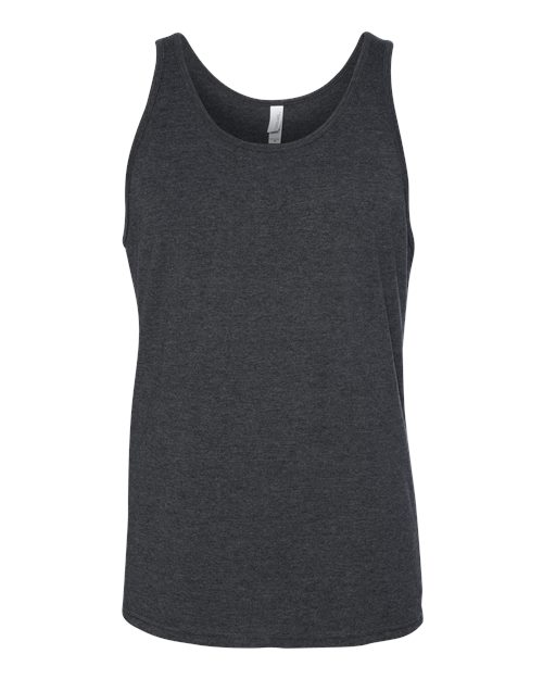 BELLA + CANVAS Unisex Heather CVC Tank - Dark Grey Heather
