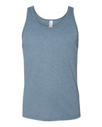 BELLA + CANVAS Unisex Heather CVC Tank - Heather Slate
