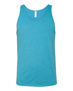 BELLA + CANVAS Unisex Triblend Tank - Aqua Triblend