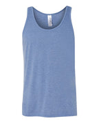 BELLA + CANVAS Unisex Triblend Tank - Blue Triblend