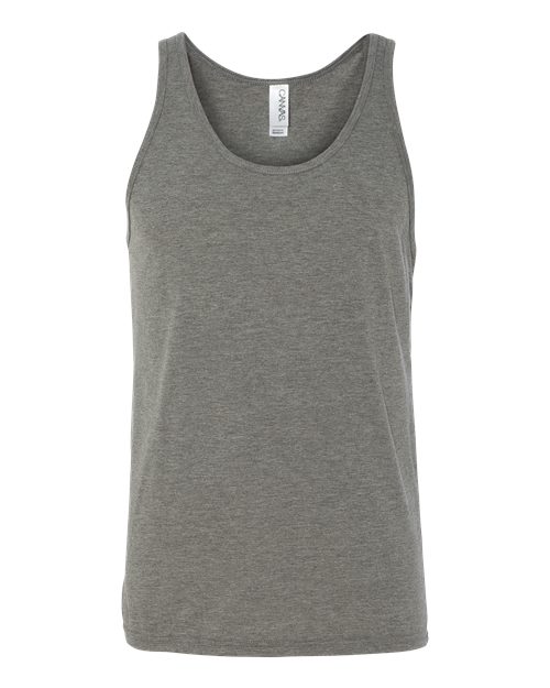 BELLA + CANVAS Unisex Triblend Tank - Grey Triblend