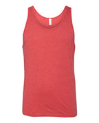 BELLA + CANVAS Unisex Triblend Tank - Red Triblend