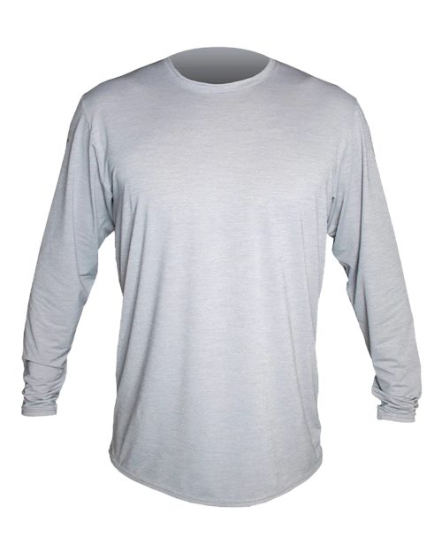 ANETIK Men's Low Pro Tech Long Sleeve T-Shirt - Alloy Heathered
