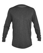 ANETIK Men's Low Pro Tech Long Sleeve T-Shirt - Charcoal Heathered