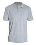 ANETIK Men's Low Pro Tech Polo - Alloy Heathered
