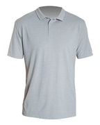 ANETIK Men's Low Pro Tech Polo - Alloy Heathered