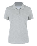 ANETIK Women's Breeze Tech Polo - Alloy Heathered