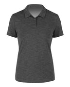 ANETIK Women's Breeze Tech Polo - Charcoal Heathered