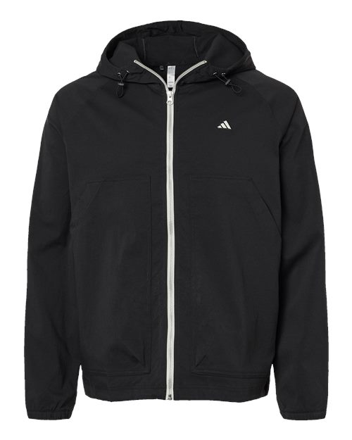 Adidas Men's Go-To Utility Durable Water-Repellent Full-Zip Jacket - Black