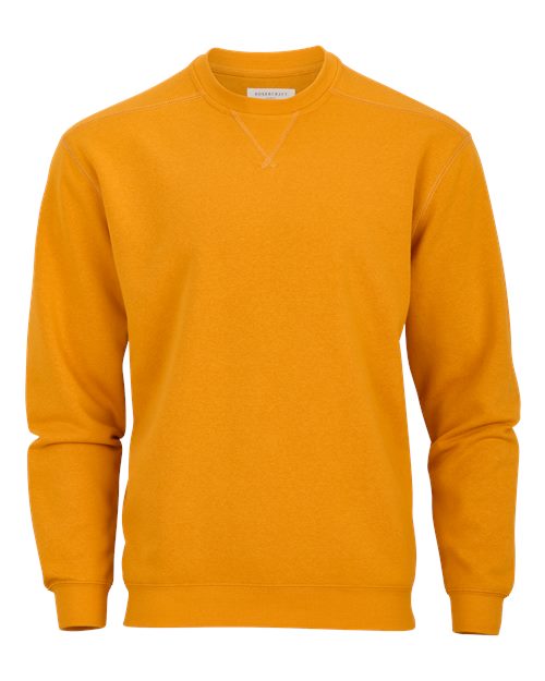 Boxercraft Men's Fleece Crewneck Sweatshirt (Part 1 of 2) - Golden Amber