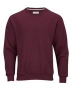 Boxercraft Men's Fleece Crewneck Sweatshirt (Part 1 of 2) - Maroon
