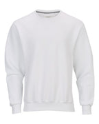 Boxercraft Men's Fleece Crewneck Sweatshirt (Part 2 of 2) - White