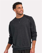 Boxercraft Men's French Terry Crewneck Sweatshirt - Charcoal Heather