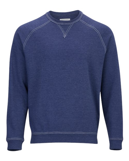 Boxercraft Men's French Terry Crewneck Sweatshirt - Navy Heather