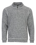 Boxercraft Men's Alpine Quarter-Zip Pullover - Black Heather