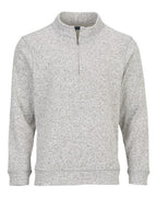 Boxercraft Men's Alpine Quarter-Zip Pullover - Oxford Heather