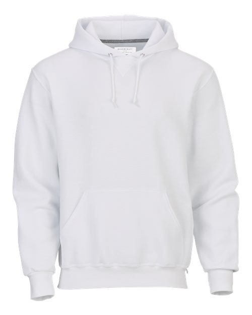 Boxercraft Unisex Fleece Hooded Sweatshirt (Part 2 of 2) - White