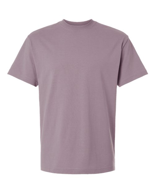 American Apparel Unisex Super Heavyweight Tee - Smokey Violet