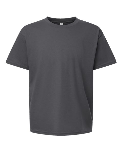 American Apparel Youth Fine Jersey Tee - Asphalt