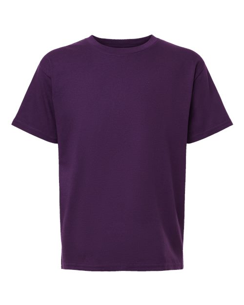 American Apparel Youth Fine Jersey Tee - Eggplant