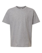 American Apparel Youth Fine Jersey Tee - Heather Grey