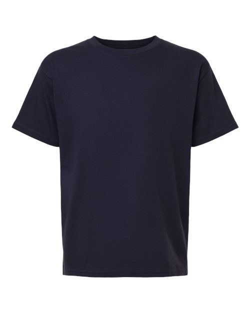 American Apparel Youth Fine Jersey Tee - Navy