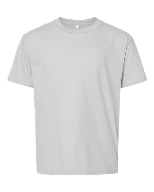 American Apparel Youth Fine Jersey Tee - New Silver