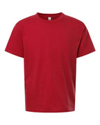 American Apparel Youth Fine Jersey Tee - Red