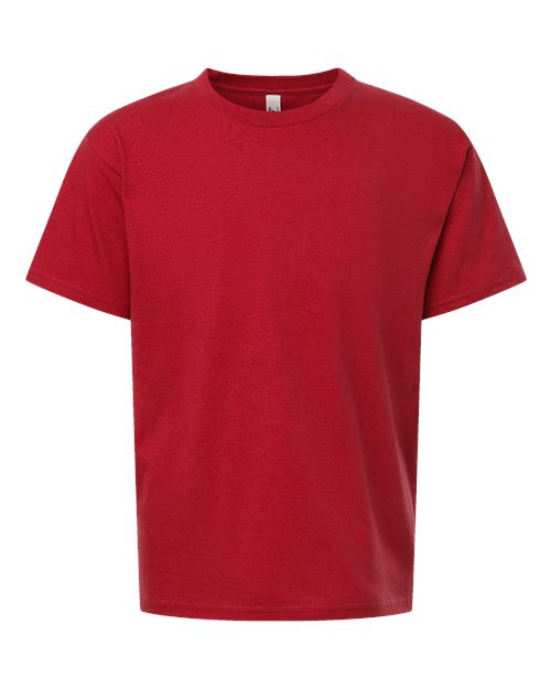 American Apparel Youth Fine Jersey Tee - Red