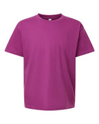 American Apparel Youth Fine Jersey Tee - Super Pink