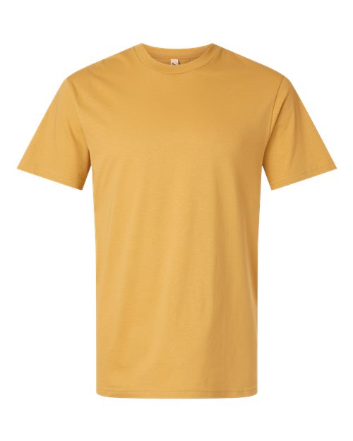 American Apparel Unisex Fine Jersey Tee (Part 2 of 3) - Mustard