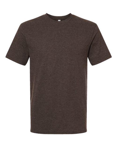 American Apparel Unisex CVC Tee (Part 1 of 3) - Heather Brown