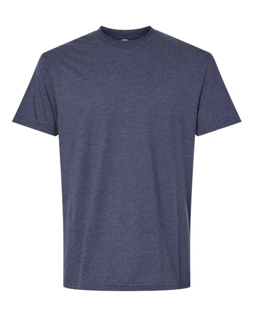 American Apparel Unisex CVC Tee (Part 2 of 3) - Heather Navy