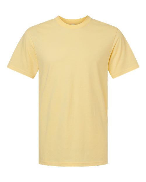 American Apparel Unisex CVC Tee (Part 2 of 3) - Heather Panna Cotta