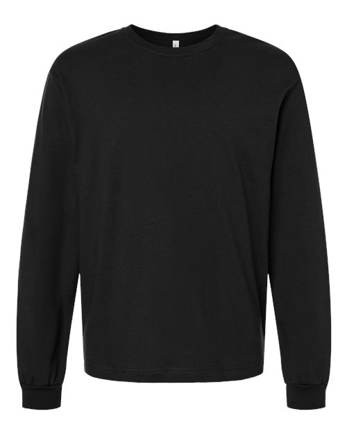 BELLA + CANVAS 6 oz. Heavyweight Long Sleeve Tee - Black