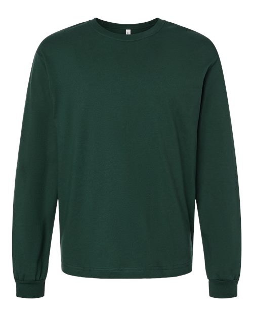 BELLA + CANVAS 6 oz. Heavyweight Long Sleeve Tee - Forest