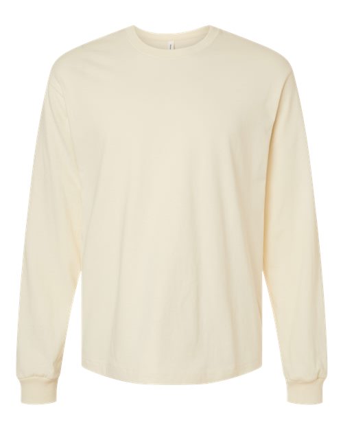 BELLA + CANVAS 6 oz. Heavyweight Long Sleeve Tee - Natural