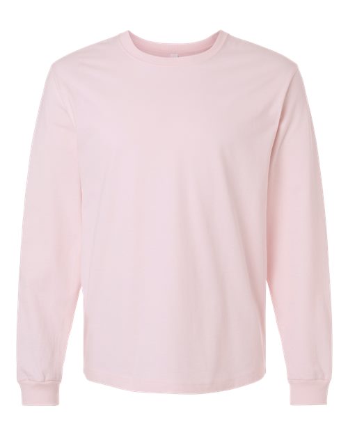 BELLA + CANVAS 6 oz. Heavyweight Long Sleeve Tee - Soft Pink