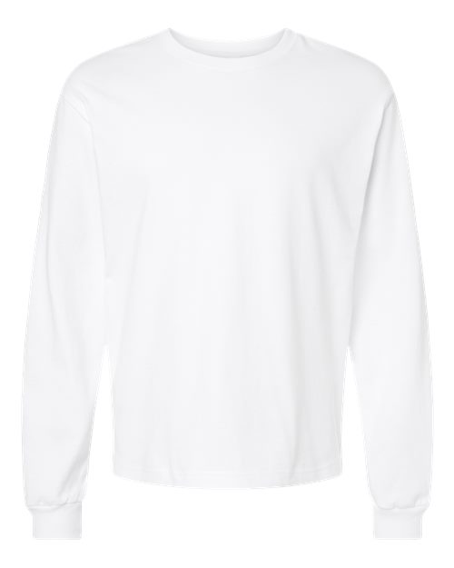 BELLA + CANVAS 6 oz. Heavyweight Long Sleeve Tee - White