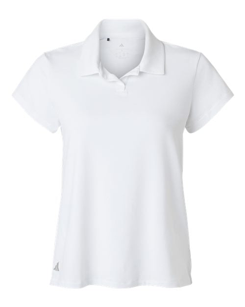 Adidas Women's Blended Polo - Solid White