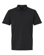 Adidas Men's Blended Printed Polo - Black