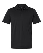 Adidas Men's Textured Stripe Polo - Black