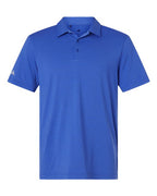 Adidas Men's Textured Stripe Polo - Bright Royal