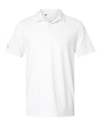 Adidas Men's Textured Stripe Polo - White