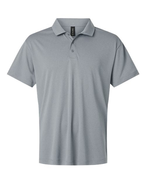 AllPro Men's Pro-Lock Performance Polo (Part 1 of 3) - Heather Steel